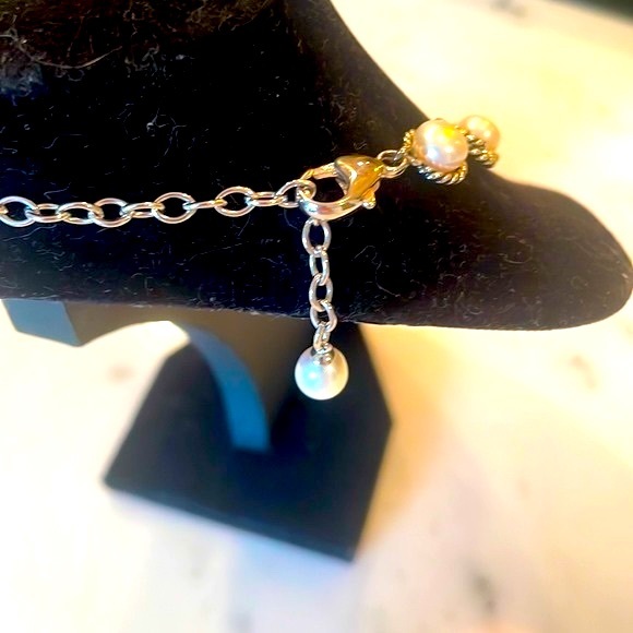 Vintage Honora Pearl sterling silver necklace - Picture 3 of 9